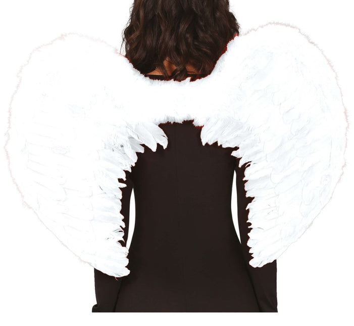 Halloween Vleugels Wit 80cm - Partywinkel - 8434077163917
