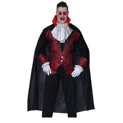 Halloween Zwarte Cape 1,4m van Fiestas Guirca koop je bij Partywinkel