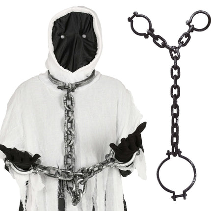 Handboeien & Nek Ketting 1,1m van Fiestas Guirca koop je bij Partywinkel