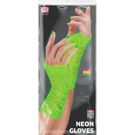 Handschoenen Neon Groen Kant van Widmann koop je bij Partywinkel
