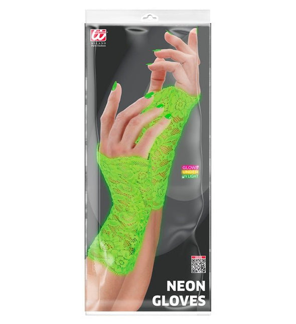 Handschoenen Neon Groen Kant van Widmann koop je bij Partywinkel