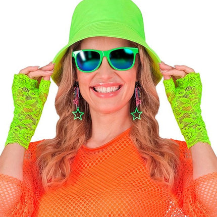 Handschoenen Neon Groen Kant van Widmann koop je bij Partywinkel