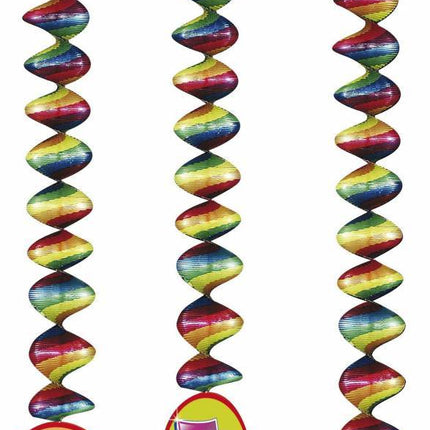 Hangdecoratie 70 Jaar Versiering 75cm 3st van Haza Witbaard koop je bij Partywinkel