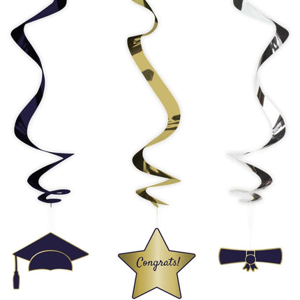 Hangdecoratie Geslaagd 3st van Folat koop je bij Partywinkel