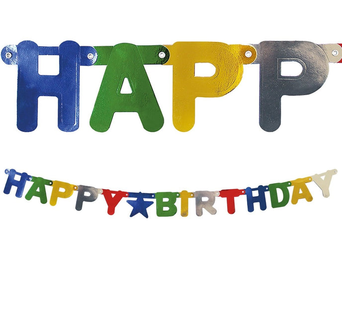 Happy Birthday Slinger 1,5m van Procos koop je bij Partywinkel