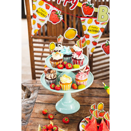 Happy Birthday Slinger Fruit 6m van Boland koop je bij Partywinkel
