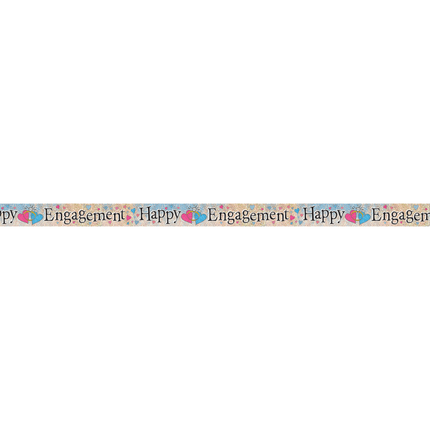 Happy Engagement Banner 3,65m van Unique koop je bij Partywinkel