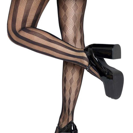 Harlekijn Panty Visnet - Partywinkel - 714718565989