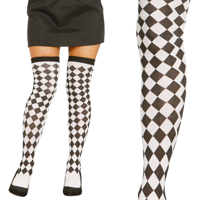 Harlekijn Panty'S 70cm van Fiestas Guirca koop je bij Partywinkel