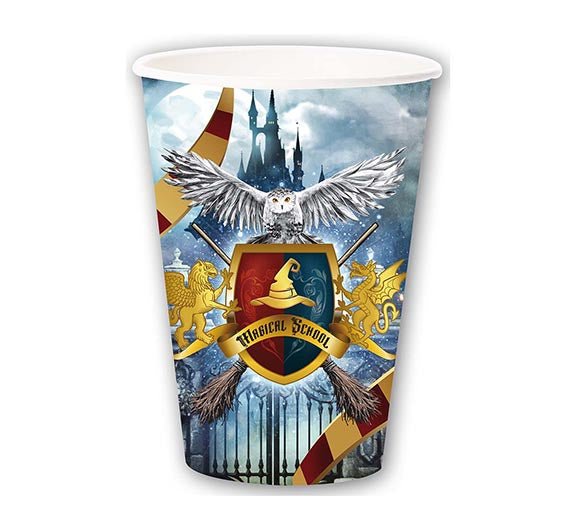 Harry Potter Bekers 355ml 6st van Fiestas Guirca koop je bij Partywinkel