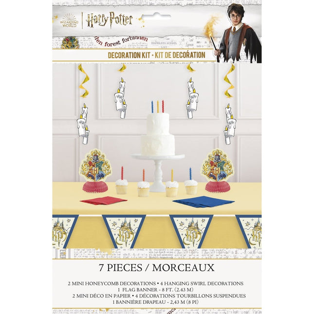 Harry Potter Decoratieset 7 delig van Unique koop je bij Partywinkel