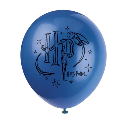 Harry Potter Latex Ballonnen 26cm 8st van Unique koop je bij Partywinkel