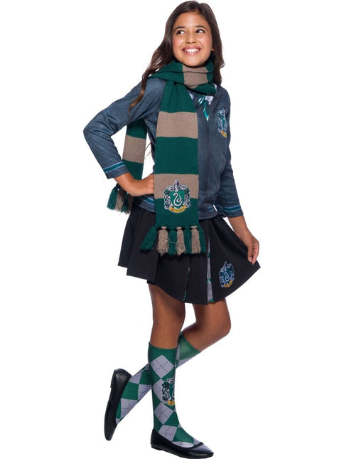 Harry Potter Sjaal Slytherin van Rubies koop je bij Partywinkel