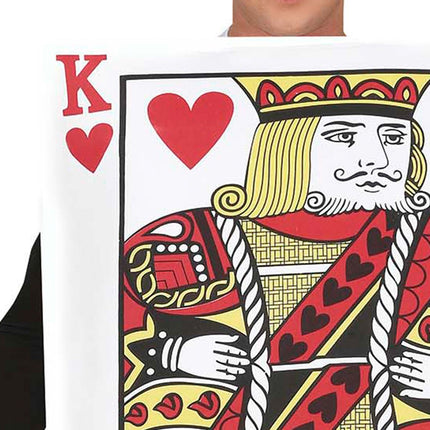 Harten Koning Kostuum L - Partywinkel - 8434077807699