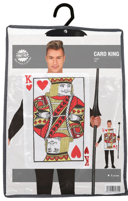 Harten Koning Kostuum L - Partywinkel - 8434077807699