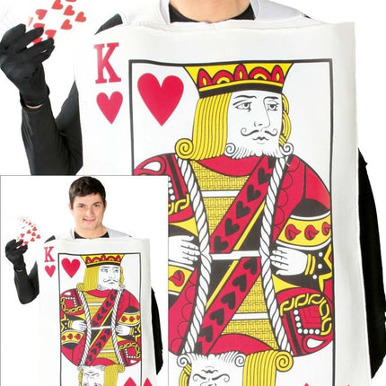 Harten Koning Kostuum L - Partywinkel - 8434077807699