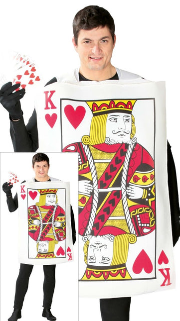 Harten Koning Kostuum L - Partywinkel - 8434077807699