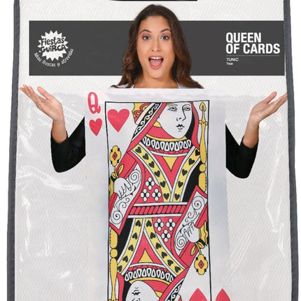 Harten Koningin Kaart Kostuum L van Fiestas Guirca koop je bij Partywinkel