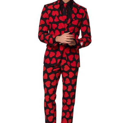 Harten Pak Heren OppoSuits van OppoSuits koop je bij Partywinkel