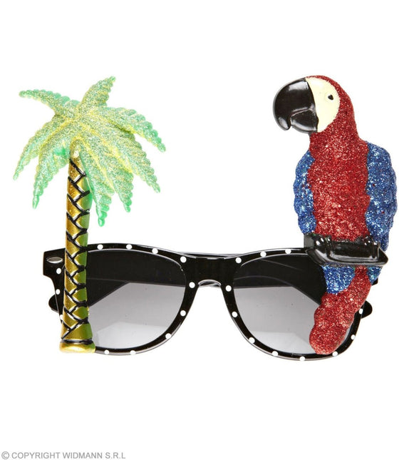 Hawaii Bril Gekleurd van Widmann koop je bij Partywinkel