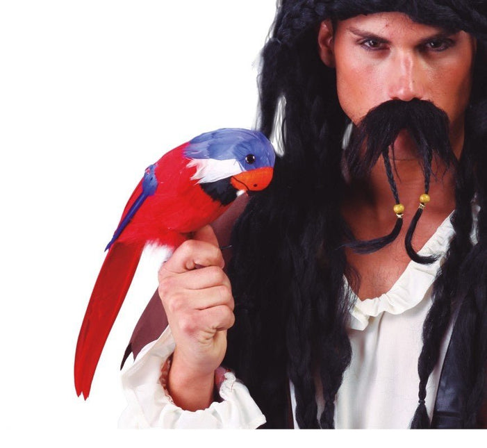 Hawaii Decoratie Papegaai 36cm van Fiestas Guirca koop je bij Partywinkel