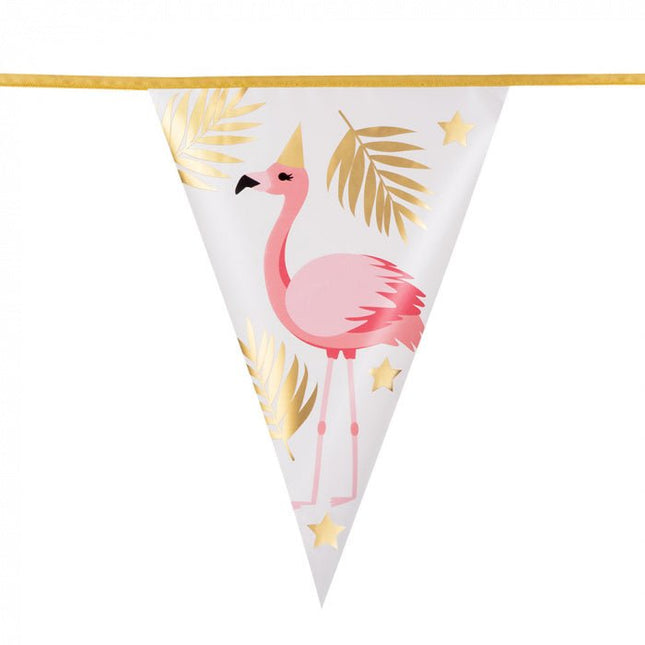 Hawaii Slinger Flamingo 4m van Boland koop je bij Partywinkel