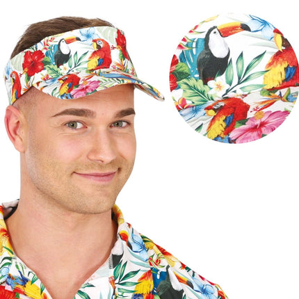 Hawaii Zonneklep - Partywinkel - 8434077134719