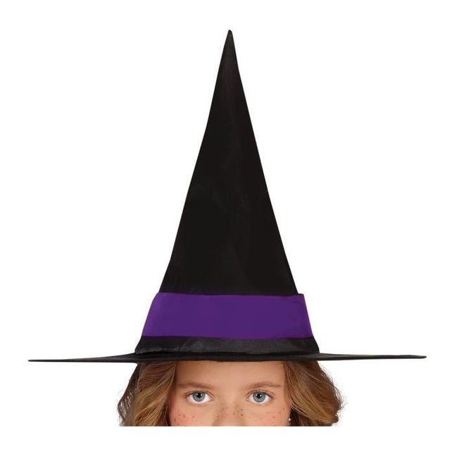 Heks Halloween Jurk Meisje Paars van Fiestas Guirca koop je bij Partywinkel