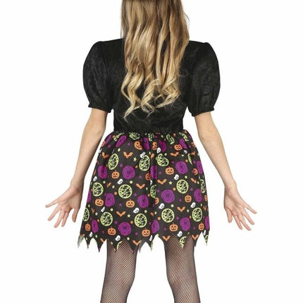 Heks Halloween Kostuum Meisje Pompoen van Fiestas Guirca koop je bij Partywinkel