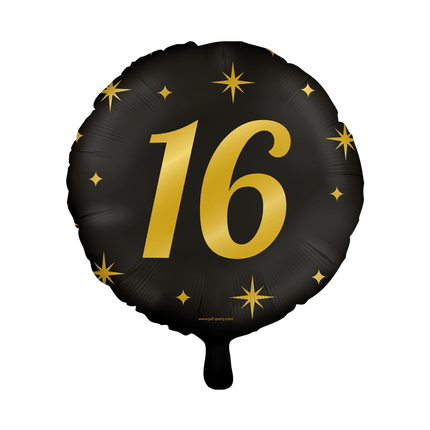 Helium Ballon 16 Jaar Leeg 30cm van Paper Dreams koop je bij Partywinkel
