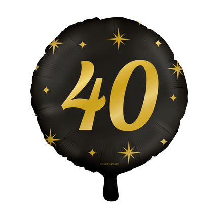 Helium Ballon 40 Jaar Leeg 30cm van Paper Dreams koop je bij Partywinkel