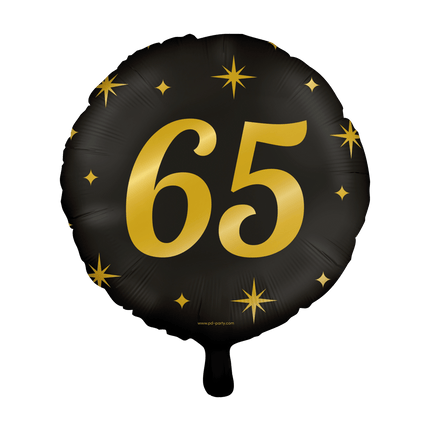 Helium Ballon 65 Jaar Leeg 30cm van Paper Dreams koop je bij Partywinkel