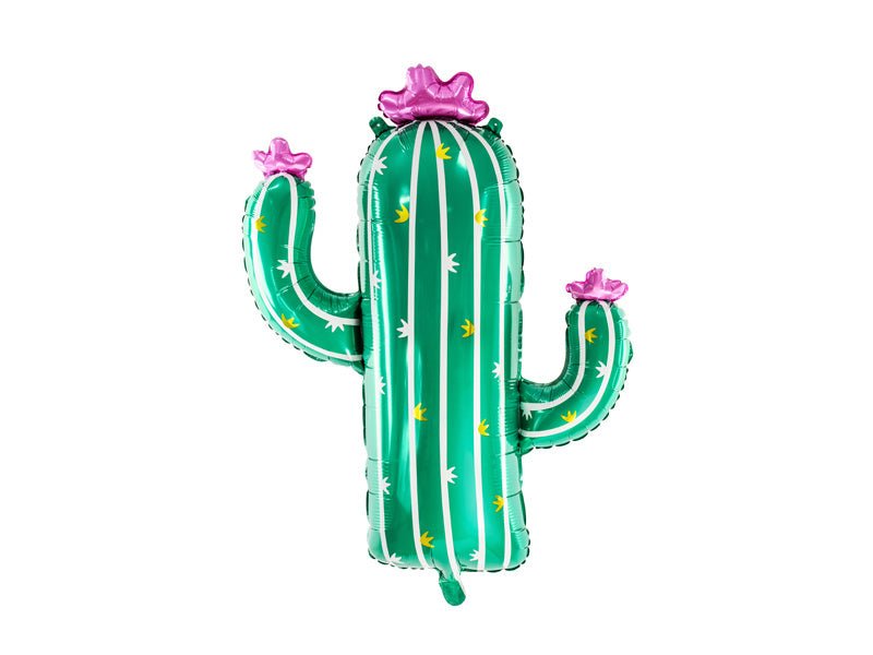 Helium Ballon Cactus Leeg 82cm van Partydeco koop je bij Partywinkel