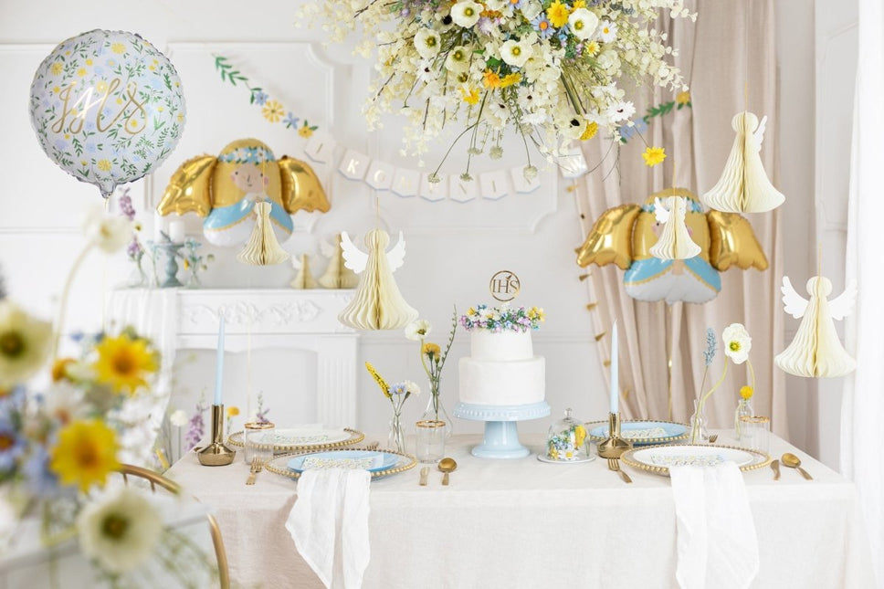 Helium Ballon Engel Leeg 77cm van Partydeco koop je bij Partywinkel