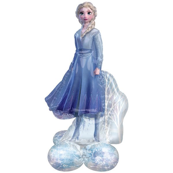 Helium Ballon Frozen Elsa Standaard leeg 1,37m van Anagram koop je bij Partywinkel