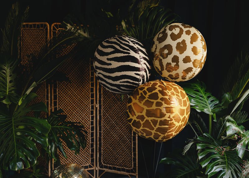 Helium Ballon Giraf Bal 75cm Leeg van Partydeco koop je bij Partywinkel