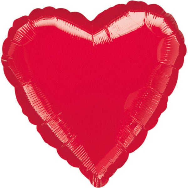 Helium Ballon Hart 81cm leeg - Partywinkel - 026635800099