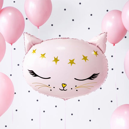 Helium Ballon Kat Leeg 48cm van Partydeco koop je bij Partywinkel