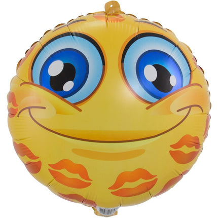 Helium Ballon Kusjes 43cm leeg - Partywinkel - 8714572607339