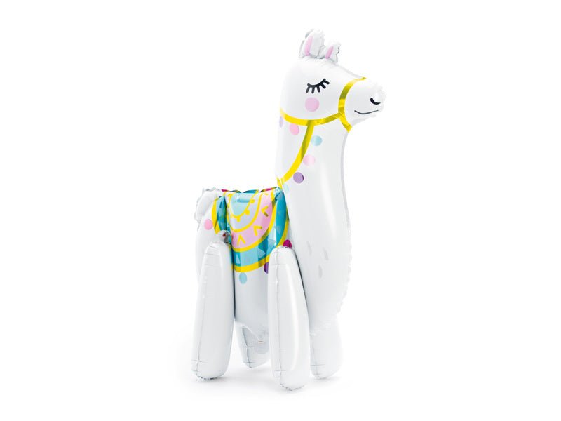 Helium Ballon Lama Leeg 61cm van Partydeco koop je bij Partywinkel