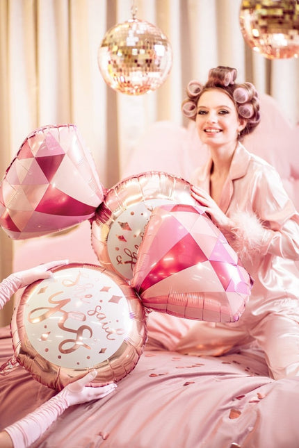 Helium Ballon Ring Leeg 72cm van Partydeco koop je bij Partywinkel