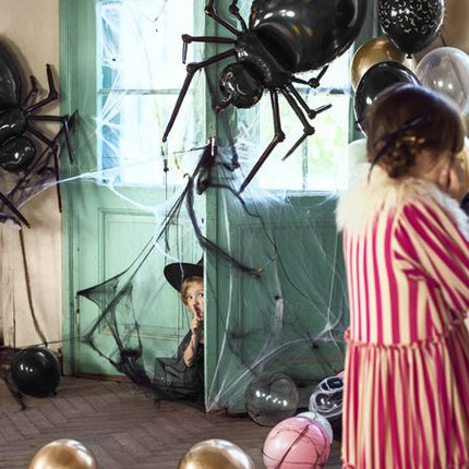 Helium Ballon Spin Leeg 1,01m van Partydeco koop je bij Partywinkel