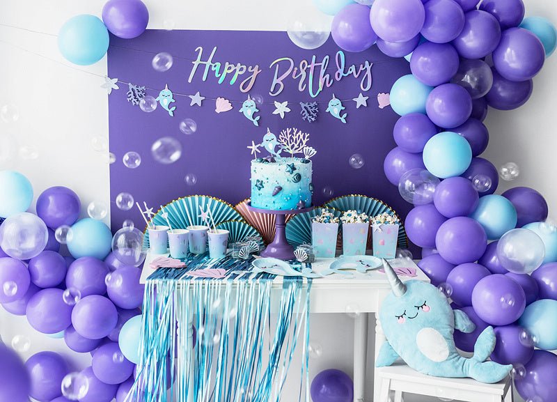 Helium Ballon Walvis Leeg 87cm van Partydeco koop je bij Partywinkel
