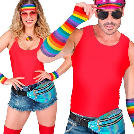 Heuptas Blauw Holografisch van Widmann koop je bij Partywinkel