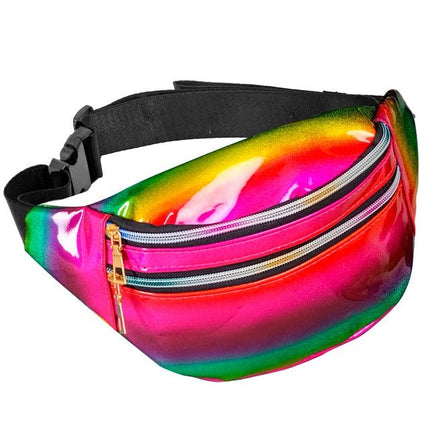 Heuptas regenboog holografisch van Widmann koop je bij Partywinkel