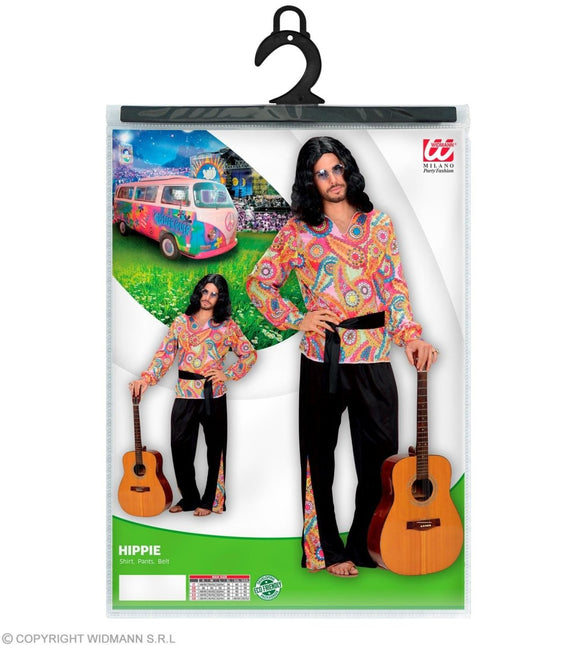 Hippie 60S Kostuum Heren 3 delig - Partywinkel - 8003558761913