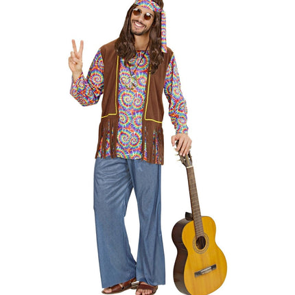 Hippie 60S Kostuum Heren 5 delig - Partywinkel - 8003558754014