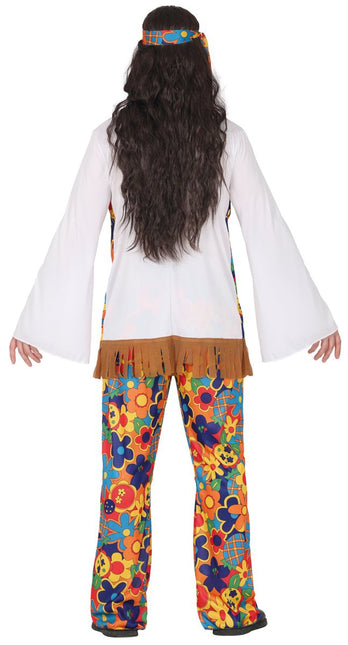 Hippie 60S Kostuum Heren Bloemen 3 delig van Fiestas Guirca koop je bij Partywinkel