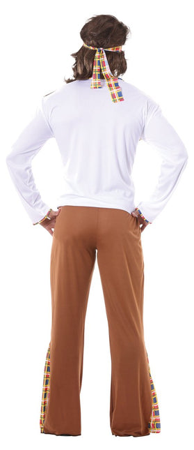 Hippie Kostuum Bruin van Fiestas Guirca koop je bij Partywinkel