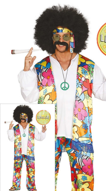 Hippie Kostuum Peace van Fiestas Guirca koop je bij Partywinkel